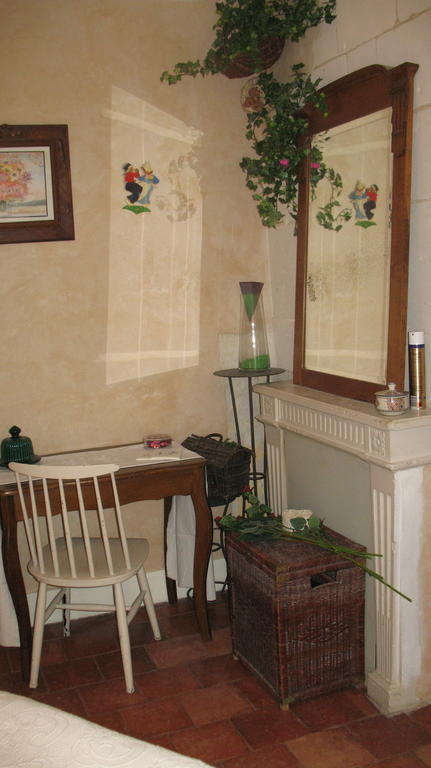 La Mesnagerie Bed and Breakfast Jarzé Δωμάτιο φωτογραφία